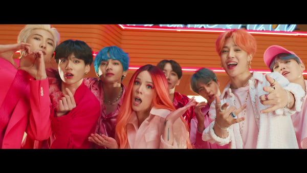 BTS and Halsey