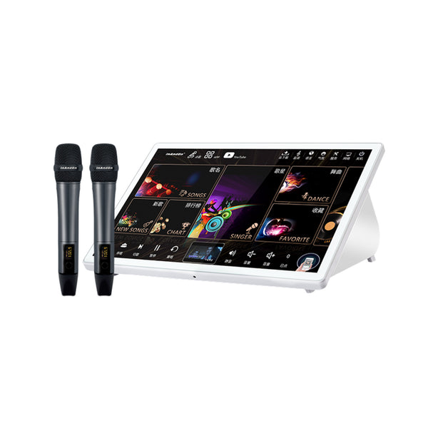 15.6" 5 In 1 Portable Touch Screen Karaoke System